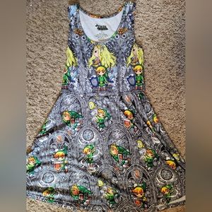The Legend of Zelda "The Windwaker" Size Small Circle Dress